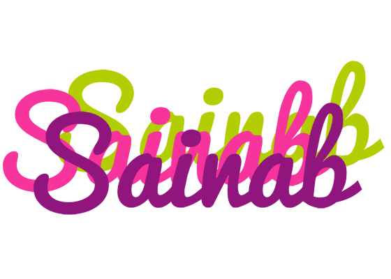 Sainab flowers logo