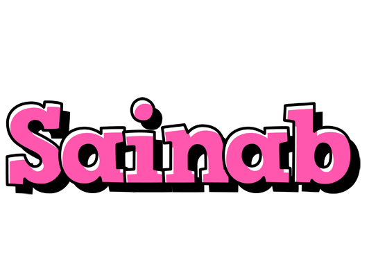 Sainab girlish logo