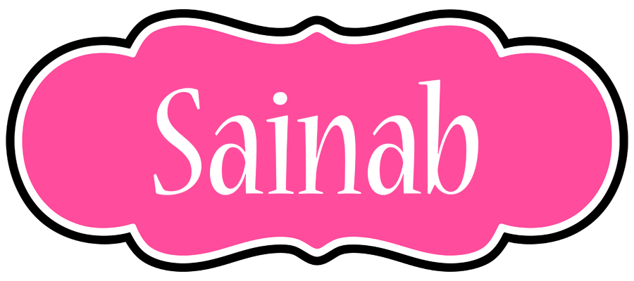 Sainab invitation logo