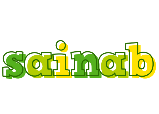 Sainab juice logo