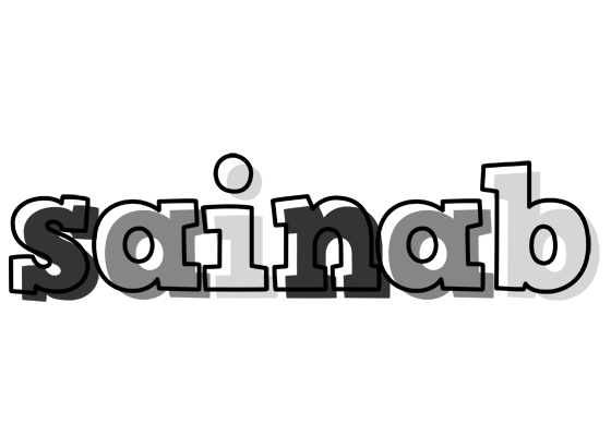 Sainab night logo