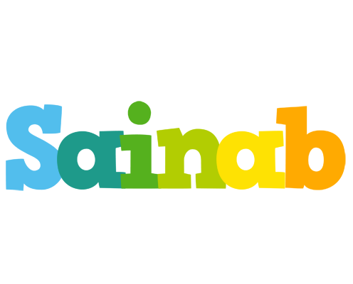 Sainab rainbows logo