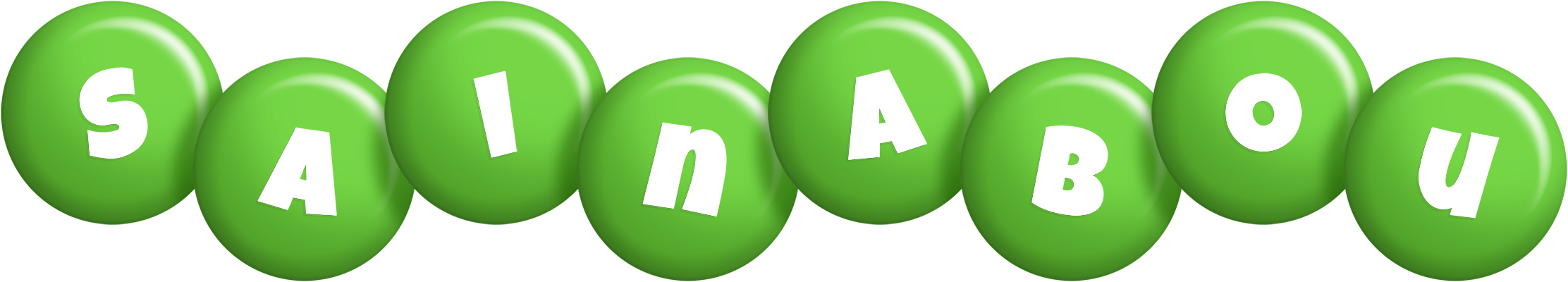 Sainabou candy-green logo