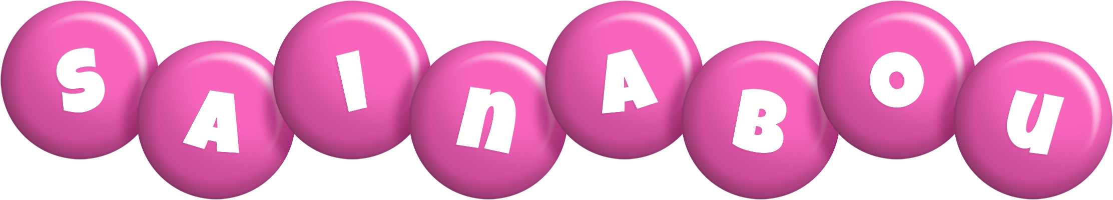 Sainabou candy-pink logo