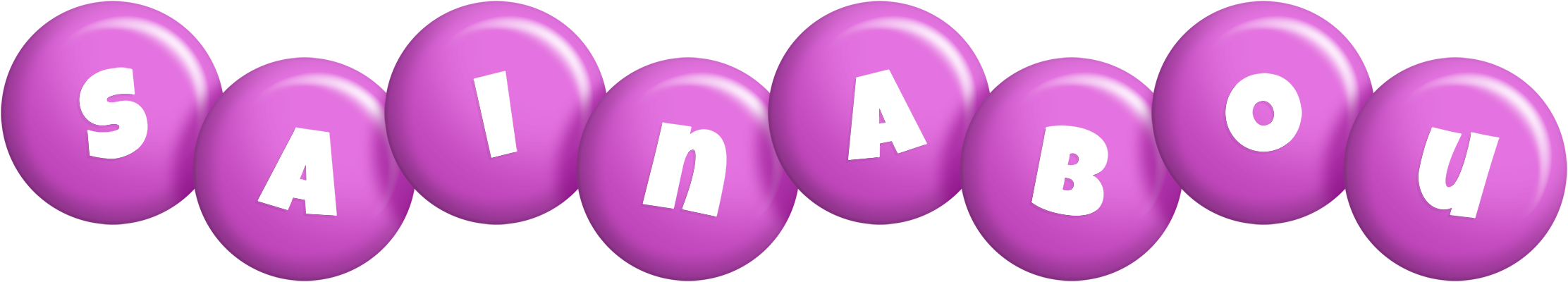 Sainabou candy-purple logo
