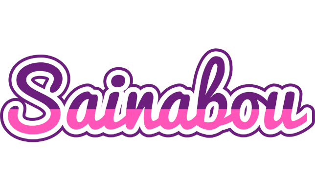 Sainabou cheerful logo
