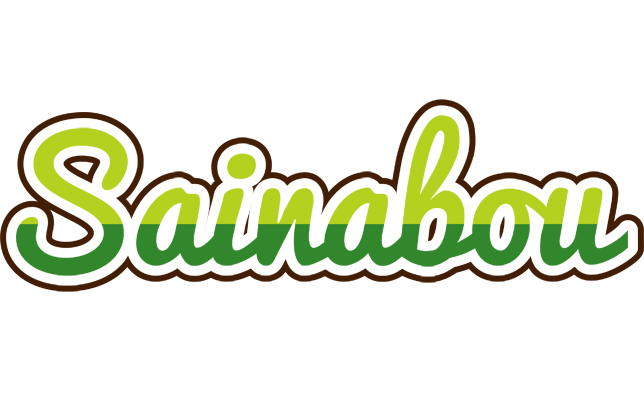 Sainabou golfing logo
