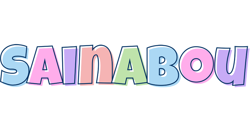 Sainabou pastel logo