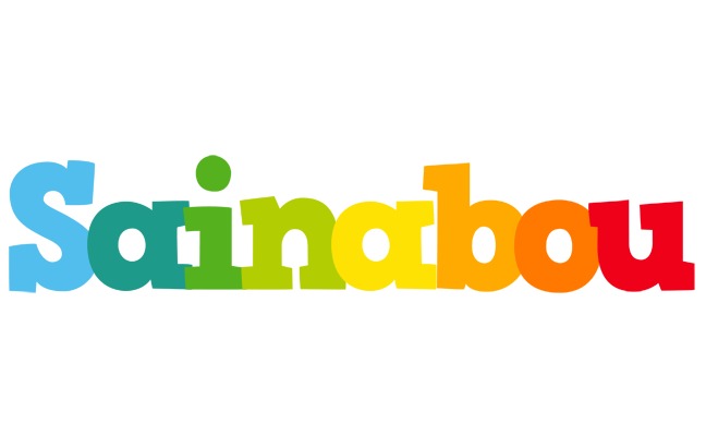 Sainabou rainbows logo