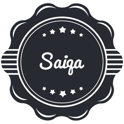 Saiqa badge logo
