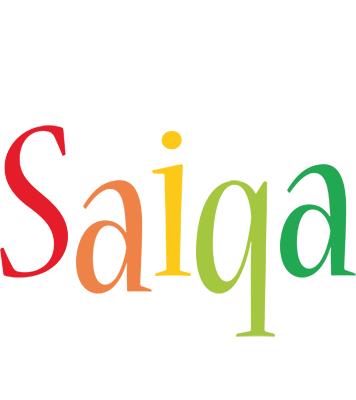 Saiqa birthday logo