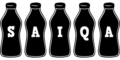 Saiqa bottle logo