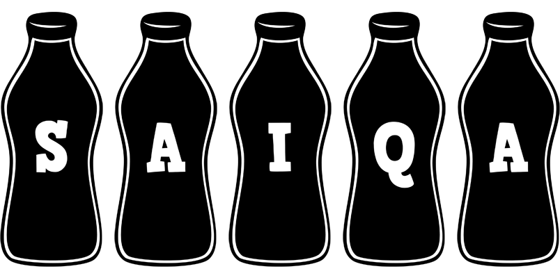Saiqa bottle logo