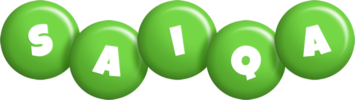 Saiqa candy-green logo
