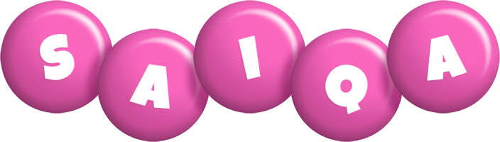 Saiqa candy-pink logo