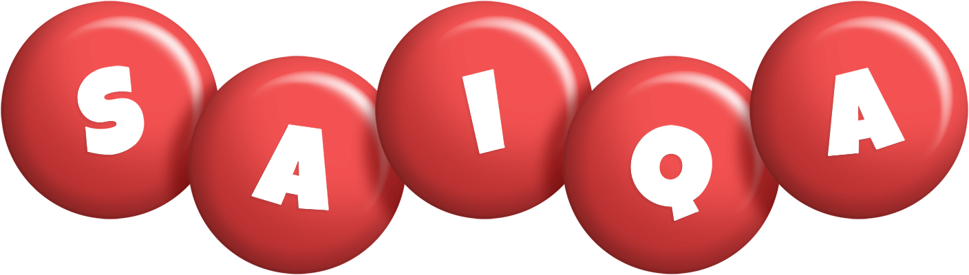 Saiqa candy-red logo