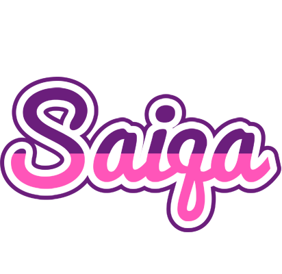Saiqa cheerful logo