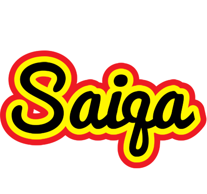 Saiqa flaming logo