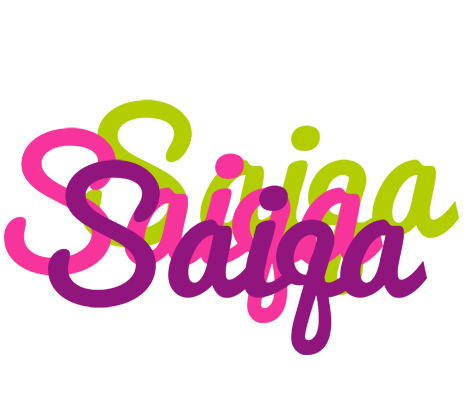 Saiqa flowers logo