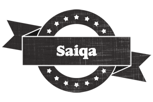 Saiqa grunge logo