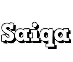 Saiqa snowing logo