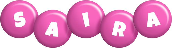 Saira candy-pink logo