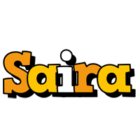 Saira cartoon logo
