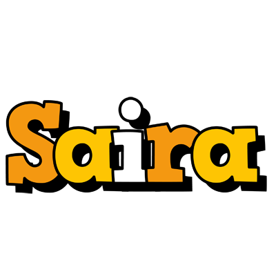 Saira cartoon logo