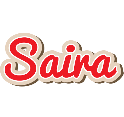 Saira chocolate logo