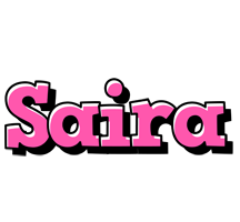 Saira girlish logo