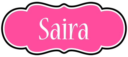 Saira invitation logo