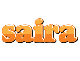 Saira orange logo