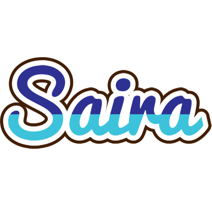 Saira raining logo