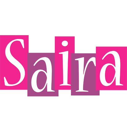 Saira whine logo
