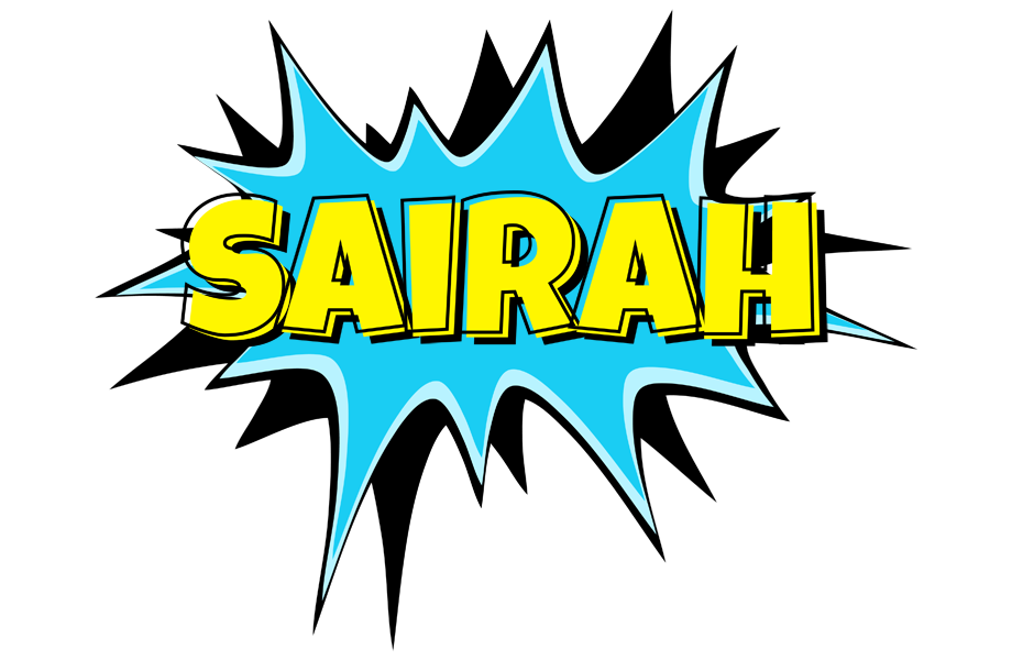 Sairah amazing logo