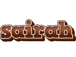Sairah brownie logo
