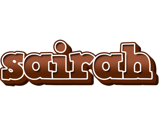 Sairah brownie logo
