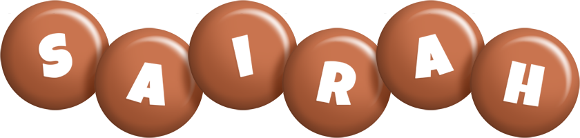 Sairah candy-brown logo