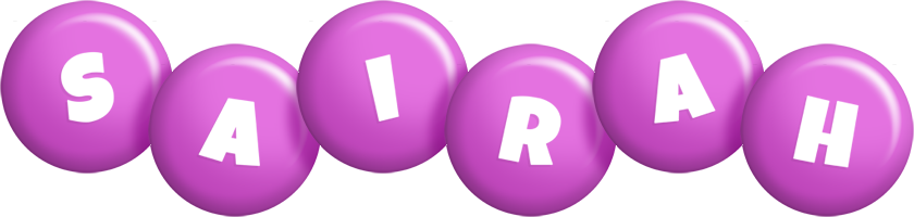 Sairah candy-purple logo