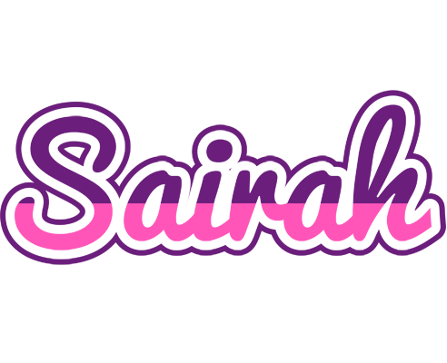 Sairah cheerful logo