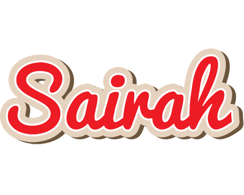 Sairah chocolate logo