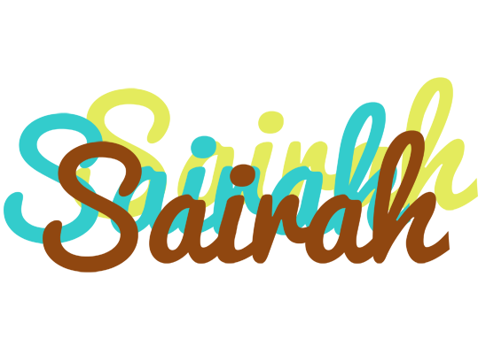 Sairah cupcake logo