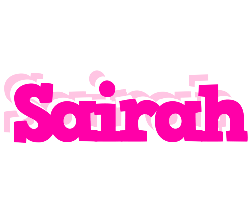 Sairah dancing logo
