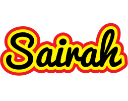 Sairah flaming logo