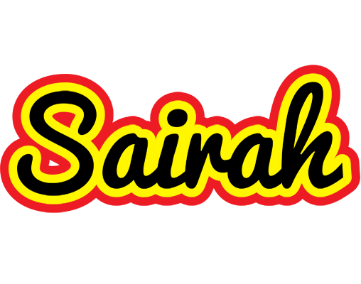 Sairah flaming logo