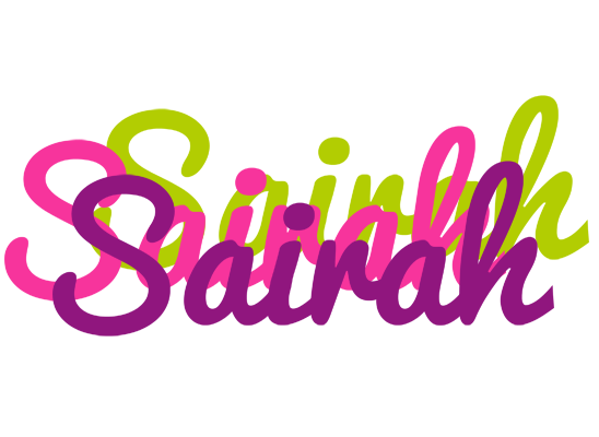 Sairah flowers logo