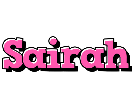 Sairah girlish logo