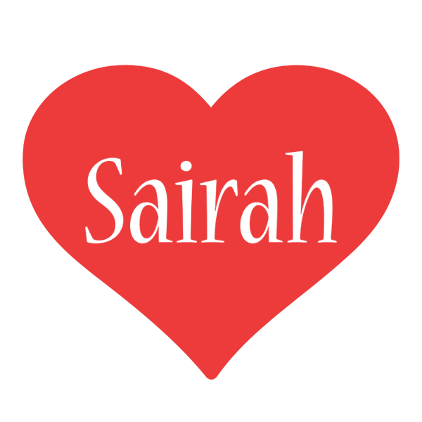 Sairah love logo