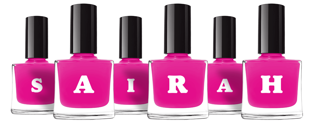 Sairah nails logo