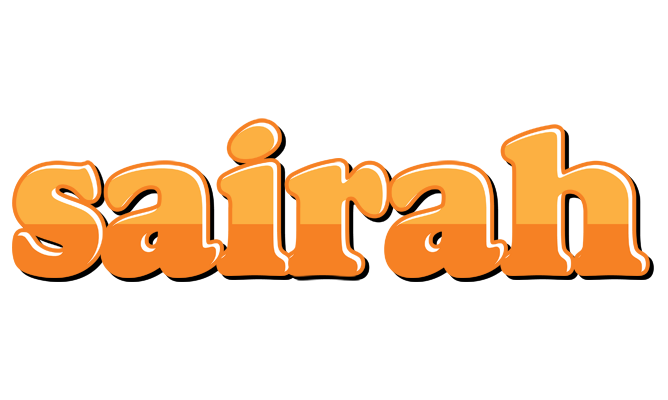 Sairah orange logo